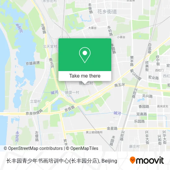 长丰园青少年书画培训中心(长丰园分店) map