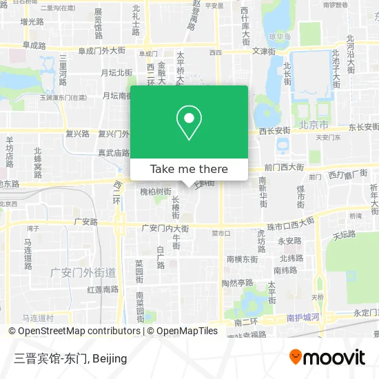 三晋宾馆-东门 map