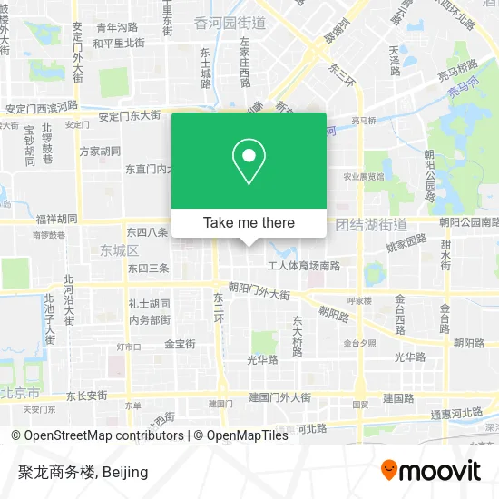 聚龙商务楼 map