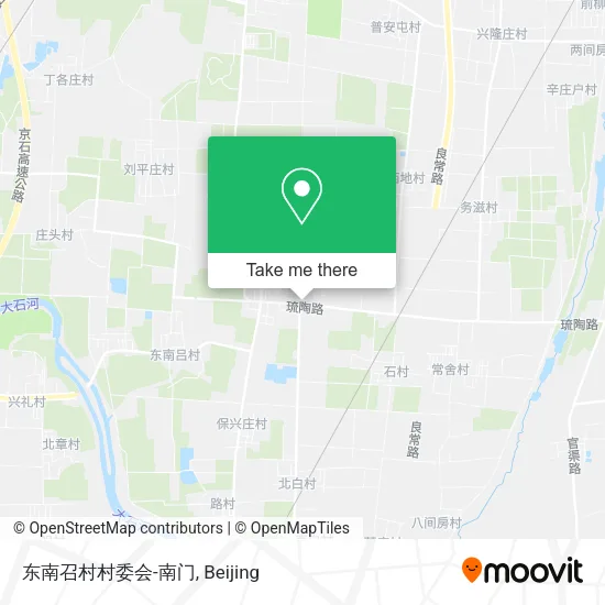 东南召村村委会-南门 map