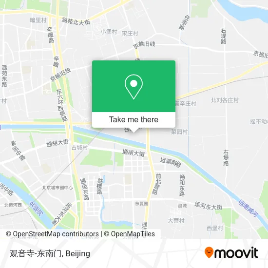 观音寺-东南门 map