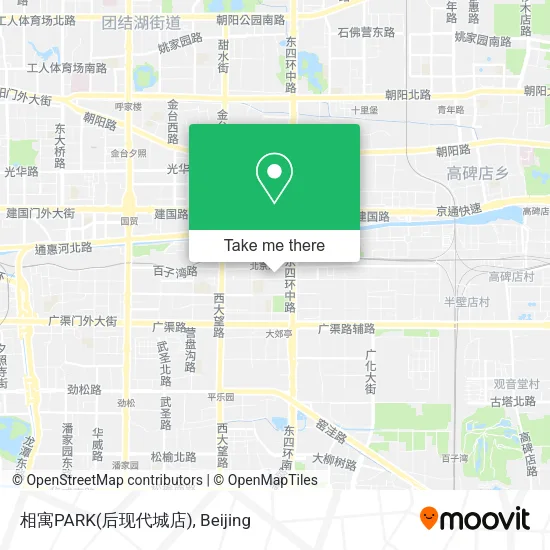 相寓PARK(后现代城店) map