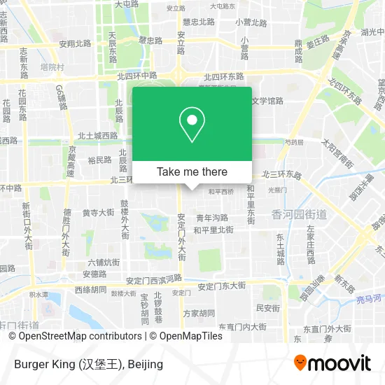 Burger King (汉堡王) map