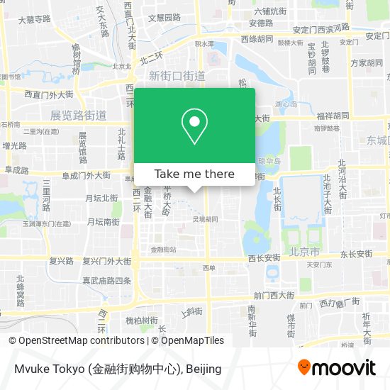 Mvuke Tokyo (金融街购物中心) map