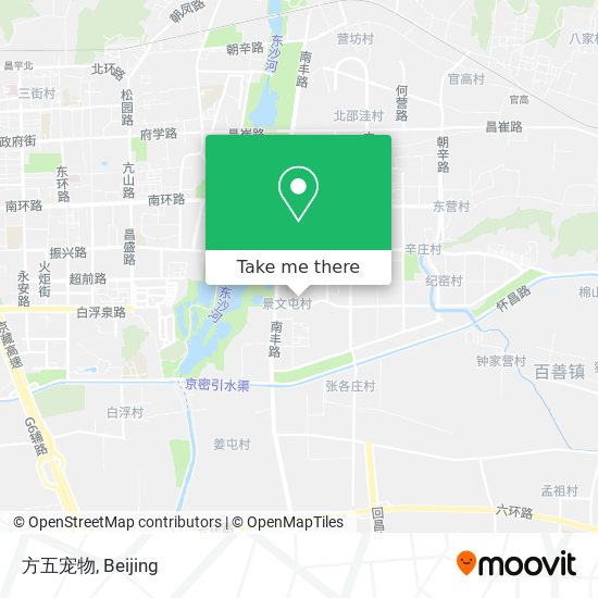 方五宠物 map