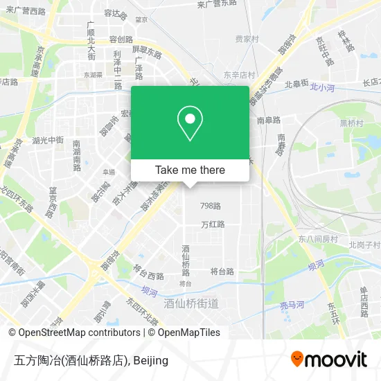 五方陶冶(酒仙桥路店) map