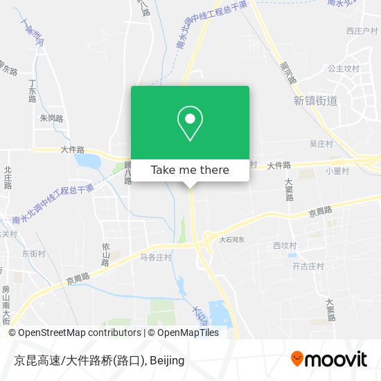 京昆高速/大件路桥(路口) map