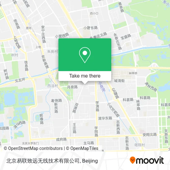 北京易联致远无线技术有限公司 map