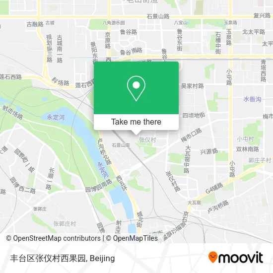 丰台区张仪村西果园 map
