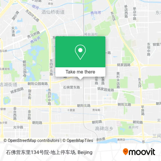 石佛营东里134号院-地上停车场 map
