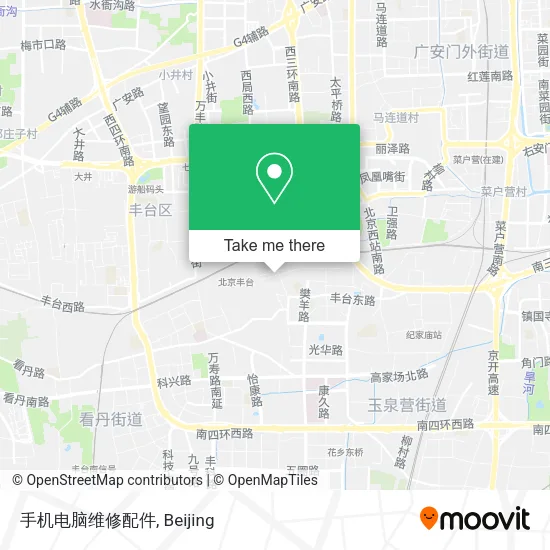手机电脑维修配件 map