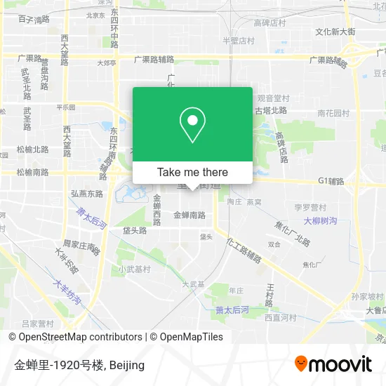 金蝉里-1920号楼 map