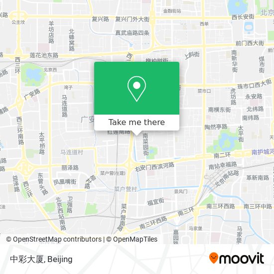 中彩大厦 map