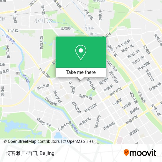 博客雅居-西门 map