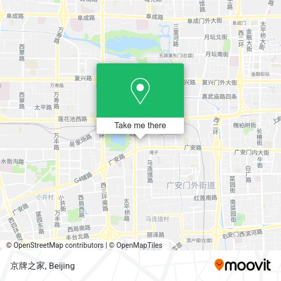 京牌之家 map