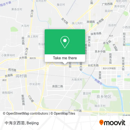 中海京西荟 map