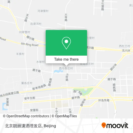 北京靓丽潇洒理发店 map