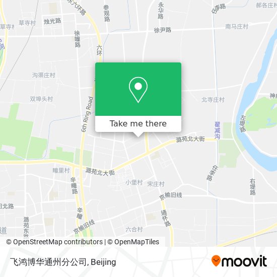 飞鸿博华通州分公司 map