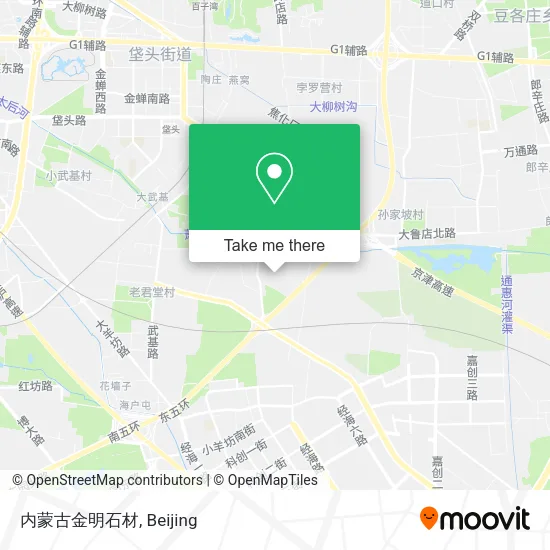 内蒙古金明石材 map