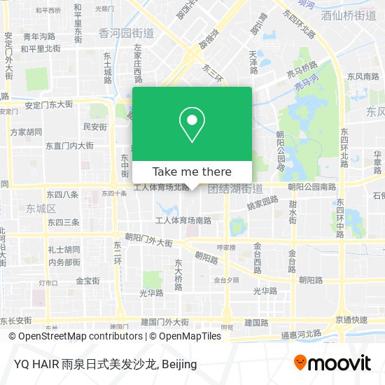 YQ HAIR 雨泉日式美发沙龙 map