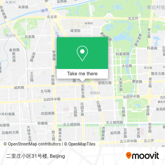 二里庄小区31号楼 map