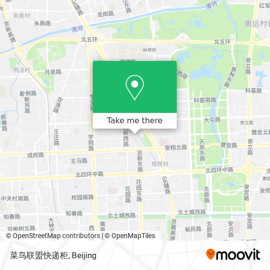 菜鸟联盟快递柜 map