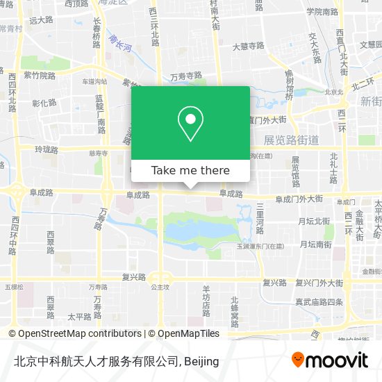 北京中科航天人才服务有限公司 map