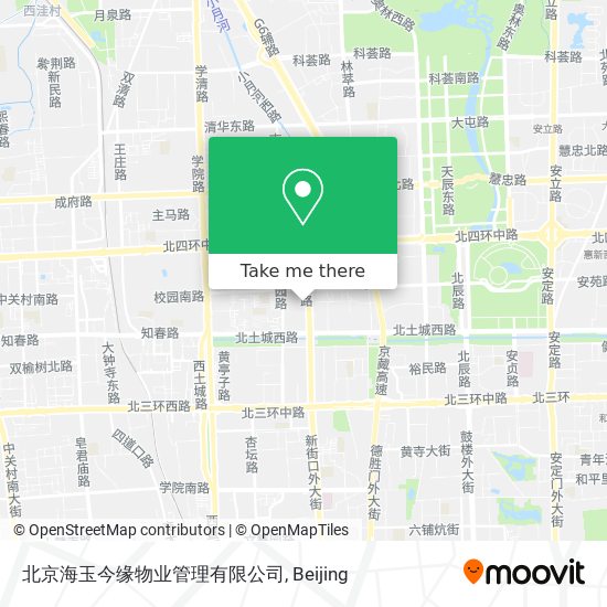 北京海玉今缘物业管理有限公司 map