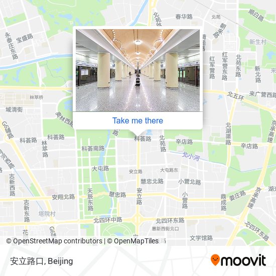 安立路口 map