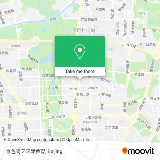 京色鸣天国际教育 map