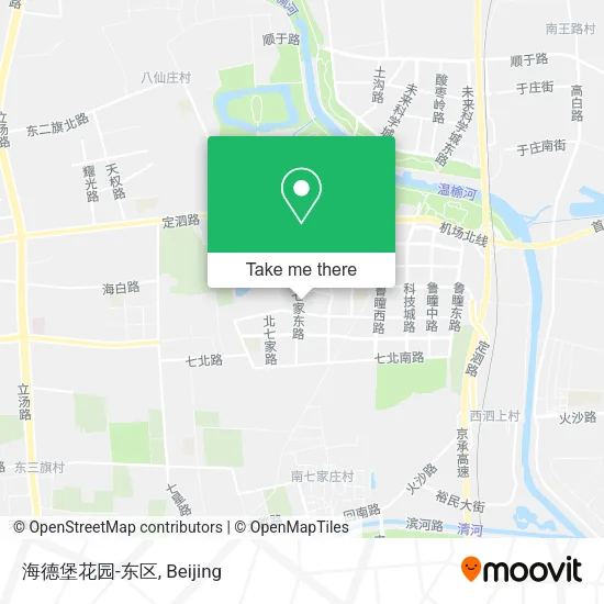 海德堡花园-东区 map