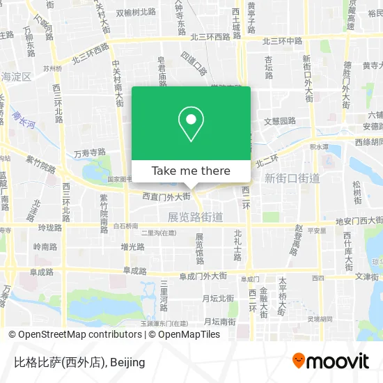 比格比萨(西外店) map