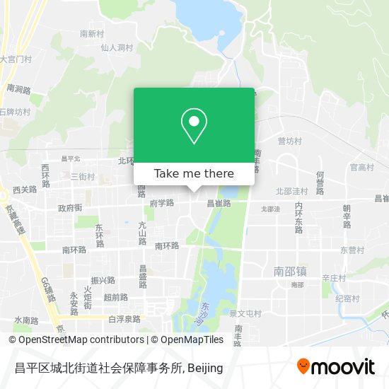 昌平区城北街道社会保障事务所 map