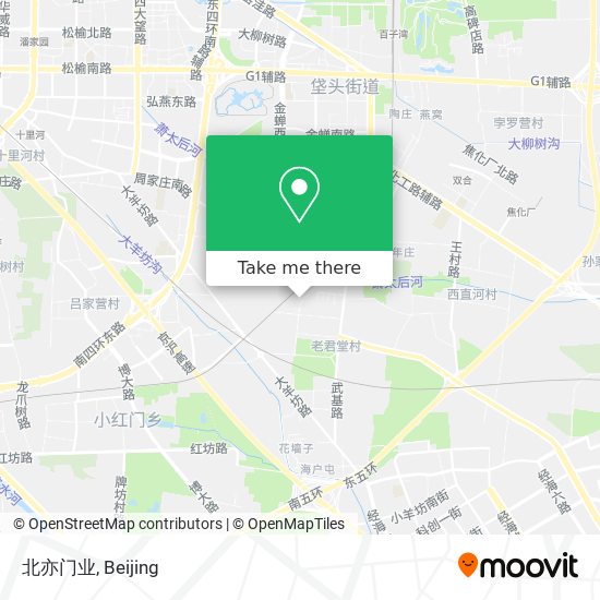 北亦门业 map