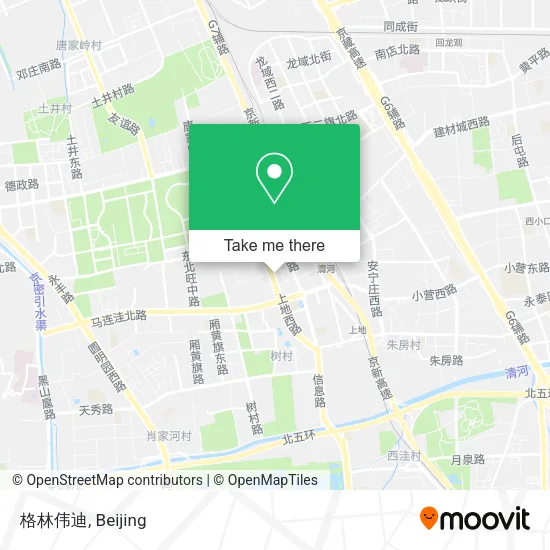 格林伟迪 map