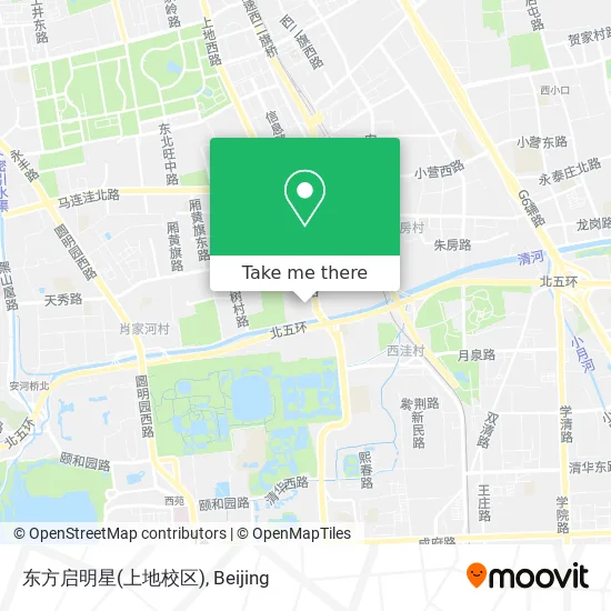东方启明星(上地校区) map