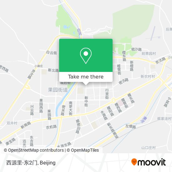 西源里-东2门 map