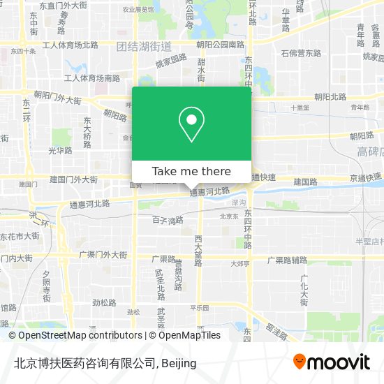 北京博扶医药咨询有限公司 map