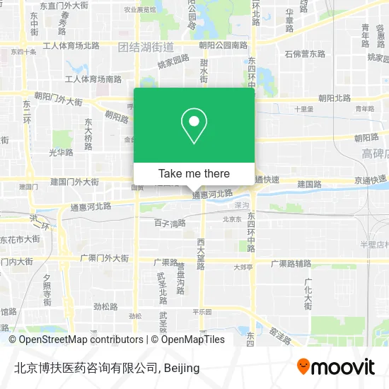 北京博扶医药咨询有限公司 map