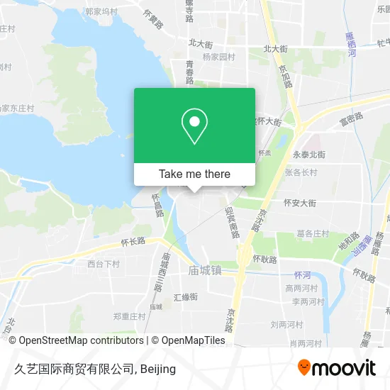 久艺国际商贸有限公司 map