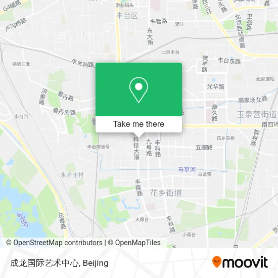 成龙国际艺术中心 map