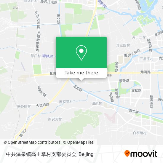 中共温泉镇高里掌村支部委员会 map