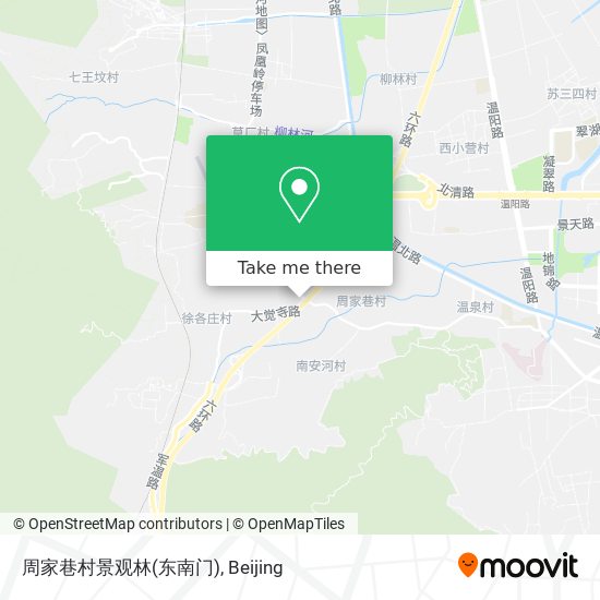 周家巷村景观林(东南门) map