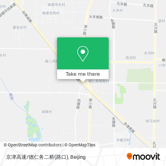 京津高速/德仁务二桥(路口) map