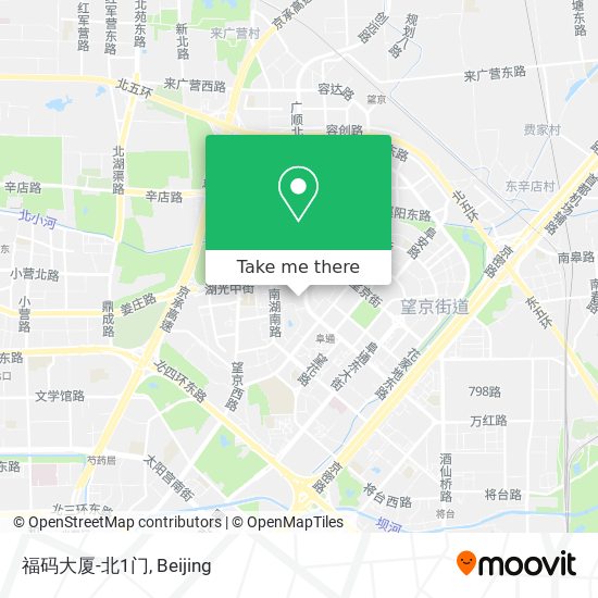 福码大厦-北1门 map