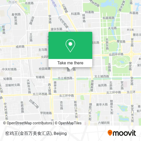 窑鸡王(金百万美食汇店) map