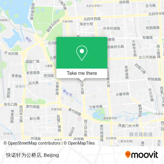 快诺轩为公桥店 map
