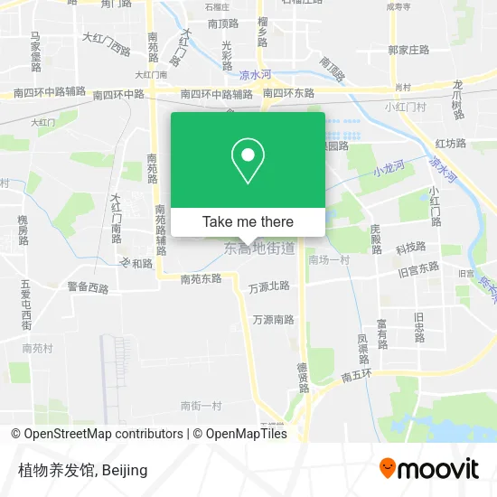植物养发馆 map