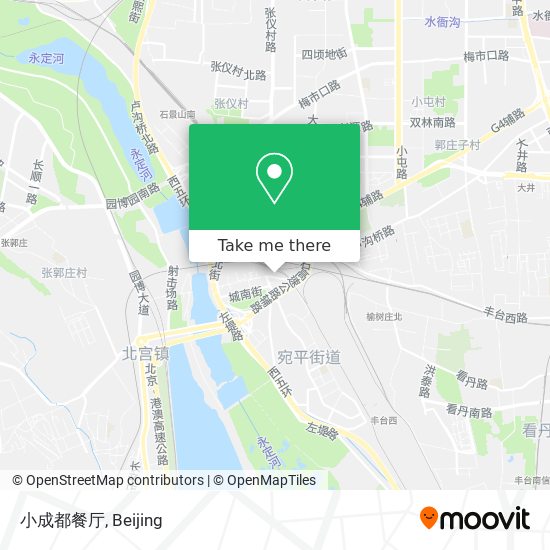 小成都餐厅 map