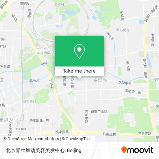 北京青丝舞动美容美发中心 map